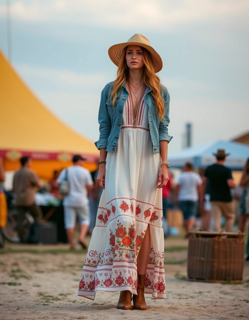 Bohemian Chic for a Summer Festival