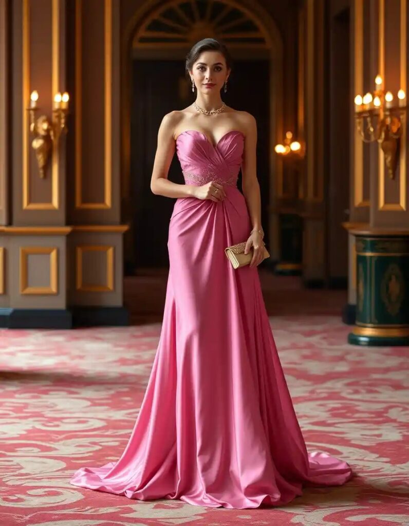 Elegant Gown for a Red Carpet Event