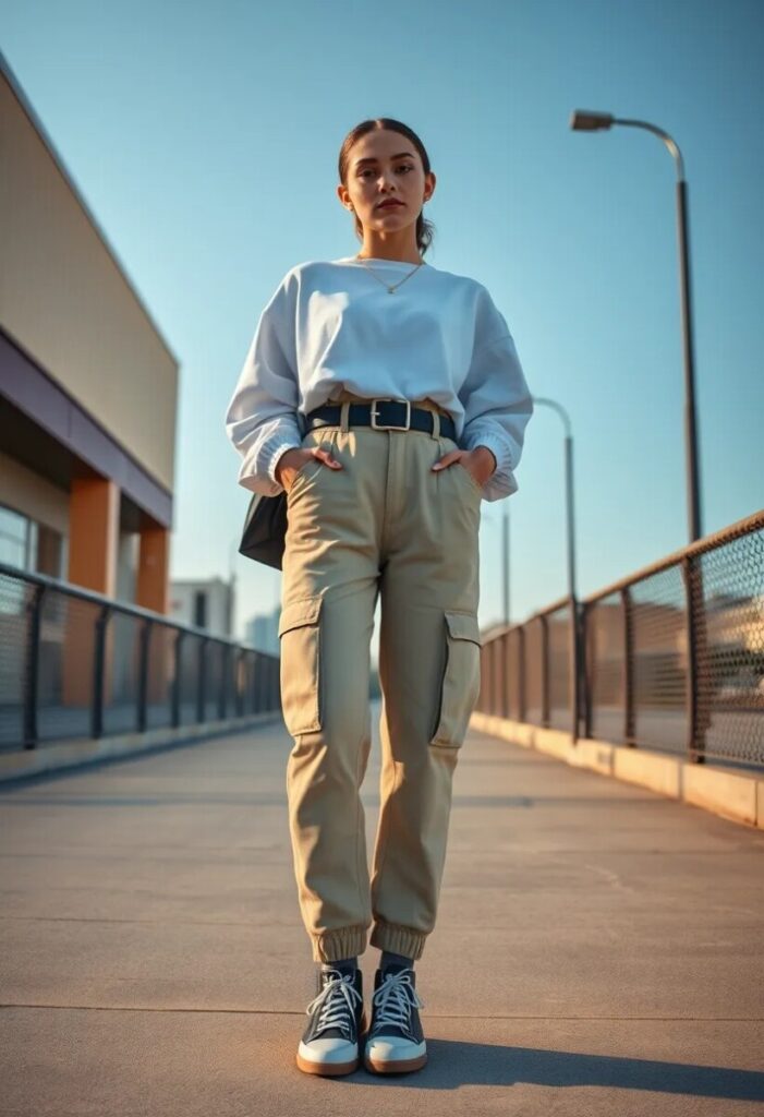 Oversized Silhouettes & Baggy Pants