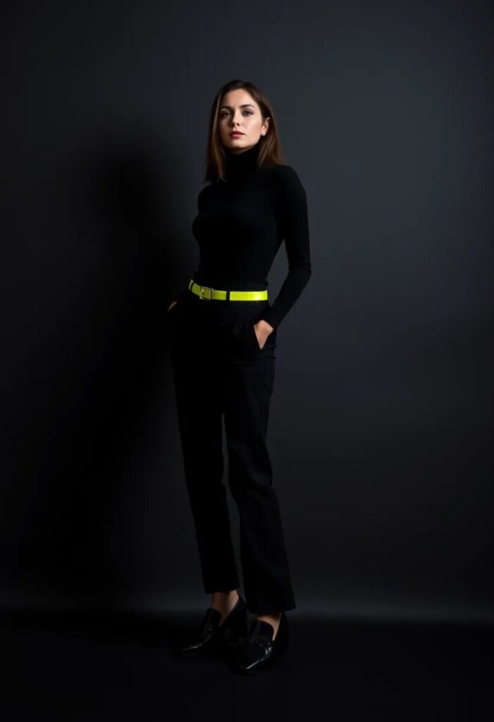 Sleek Monochromatic Looks