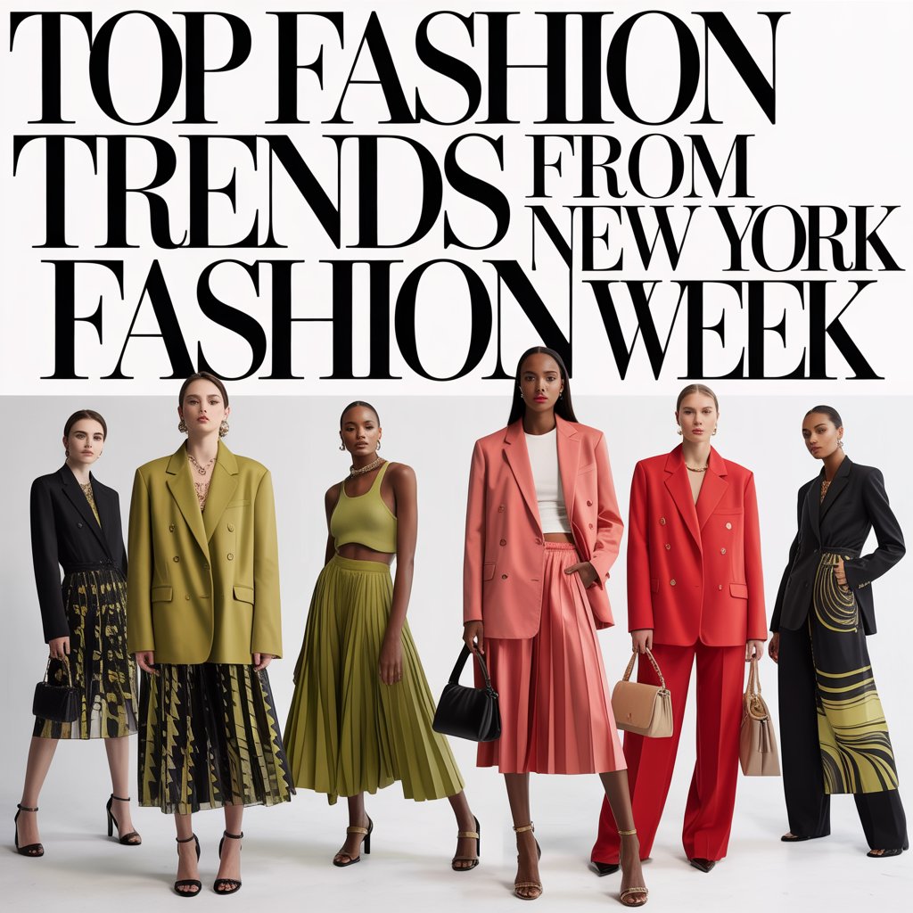 Top Fashion Trends from New York Fashion Week